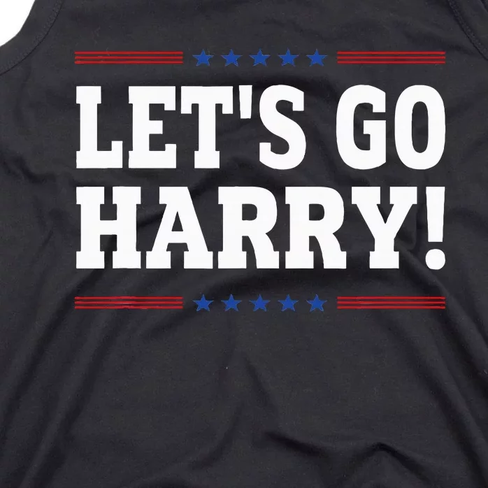 LetS Go Harry YouRe Voting Trump Today Tank Top