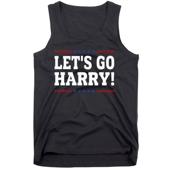 LetS Go Harry YouRe Voting Trump Today Tank Top