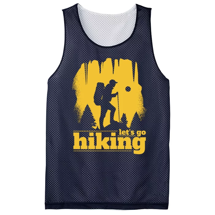 Let's Go Hiking Mesh Reversible Basketball Jersey Tank