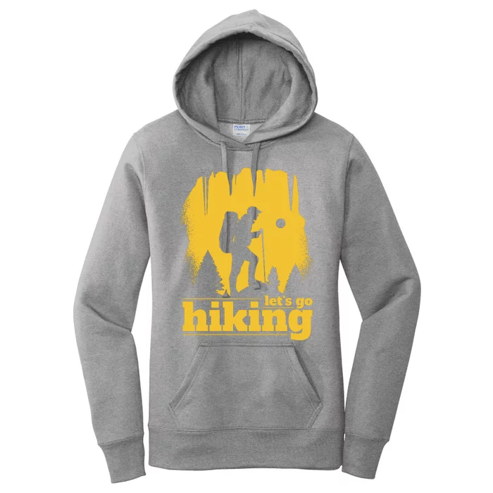 Let's Go Hiking Women's Pullover Hoodie