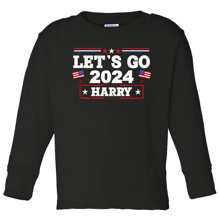 LetS Go Harry Toddler Long Sleeve Shirt