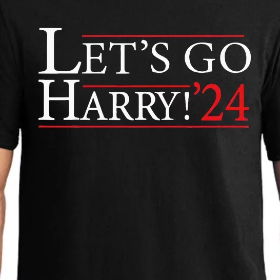 LetS Go Harry YouRe Voting Trump Today Pajama Set