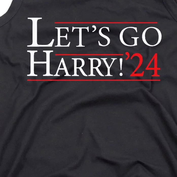 LetS Go Harry YouRe Voting Trump Today Tank Top