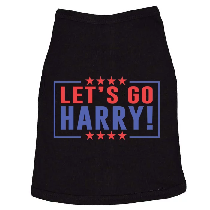 LetS Go Harry YouRe Voting Trump Today Funny 2024 Doggie Tank