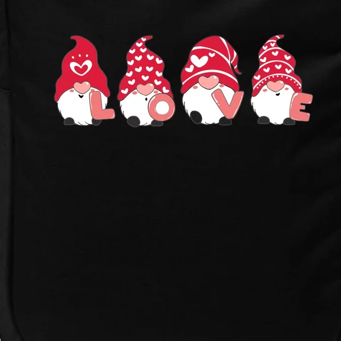 Love Gnomes Happy Valentine's Day Heart Gnome Cool Gift Impact Tech Backpack