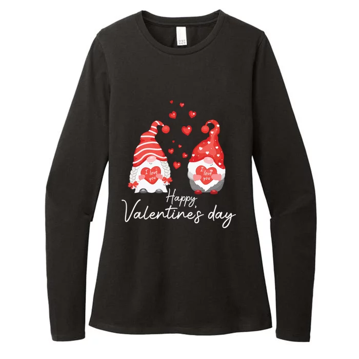 Love Gnomies Happy Valentines Day Gnome Gift Womens CVC Long Sleeve Shirt