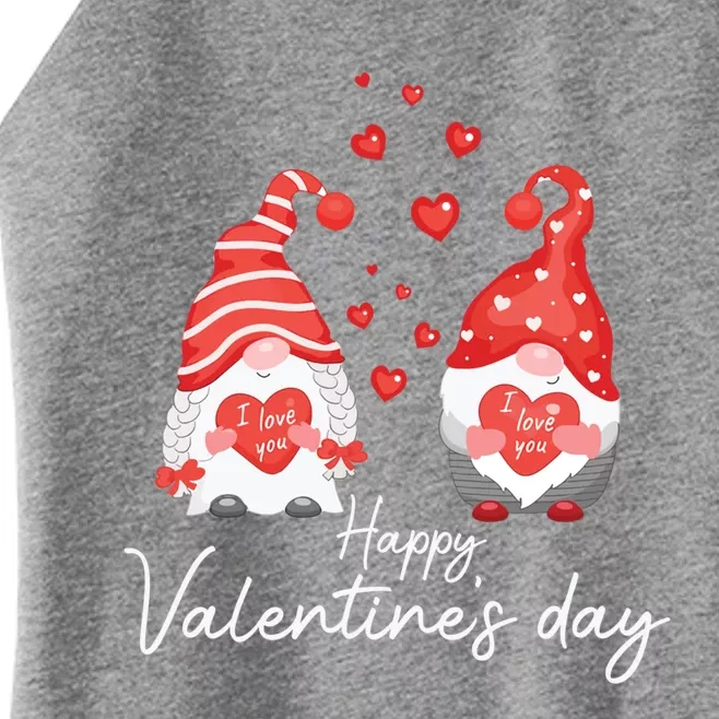 Love Gnomies Happy Valentines Day Gnome Gift Women’s Perfect Tri Rocker Tank