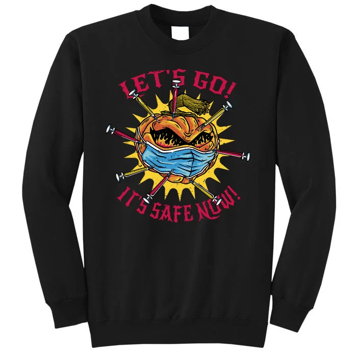 Let's Go It's Safe Now Halloween Quarantine Sweatshirt