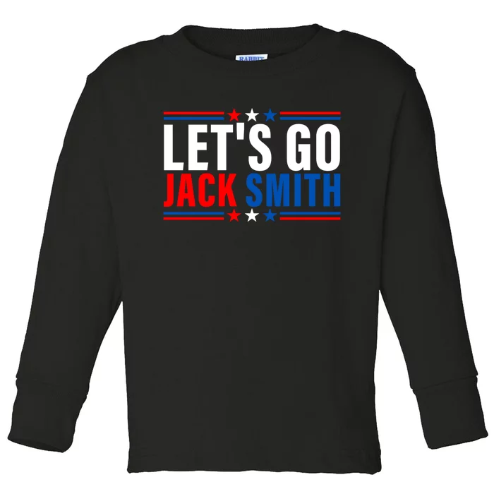 LETS GO JACK SMITH Jack Smith Toddler Long Sleeve Shirt