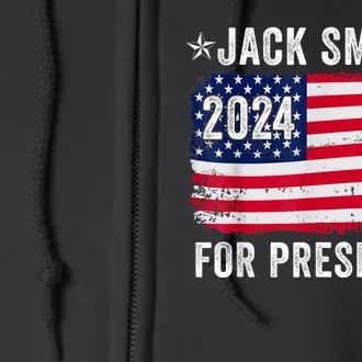 Lets Go Jack Smith For President Full Zip Hoodie