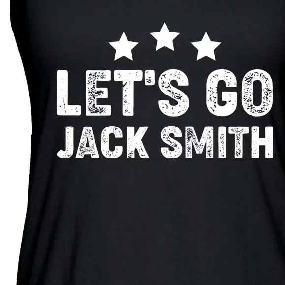 LETS GO JACK SMITH Ladies Essential Flowy Tank