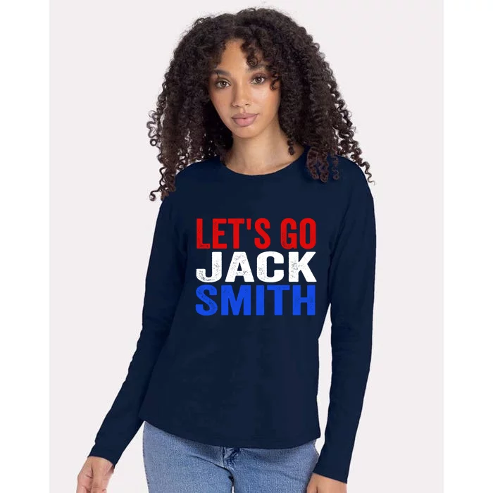 Lets Go Jack Smith For President Womens Cotton Relaxed Long Sleeve T-Shirt