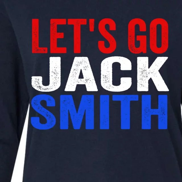 Lets Go Jack Smith For President Womens Cotton Relaxed Long Sleeve T-Shirt