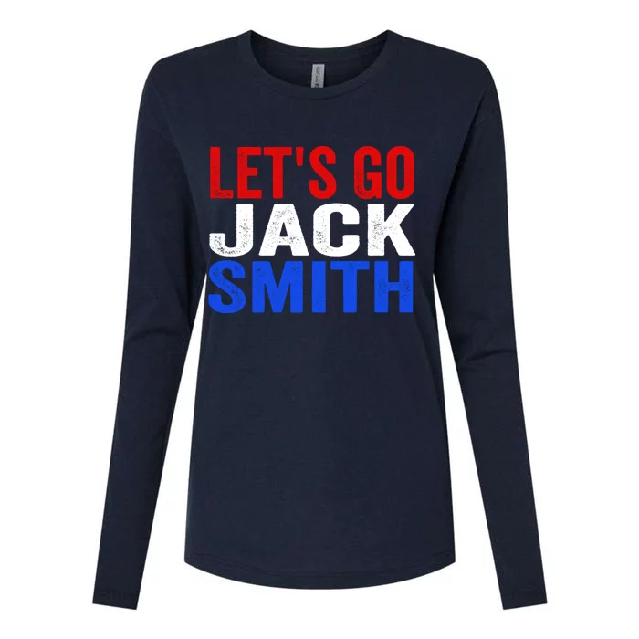 Lets Go Jack Smith For President Womens Cotton Relaxed Long Sleeve T-Shirt