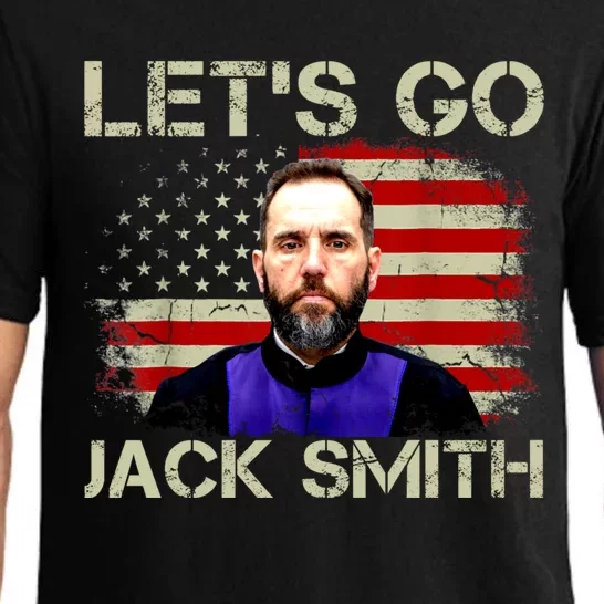 Lets Go Jack Smith For President USA Flag Pajama Set