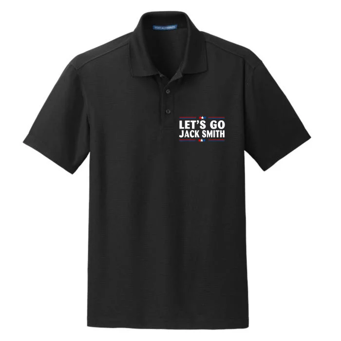 LETS GO JACK SMITH Jack Smith Dry Zone Grid Performance Polo