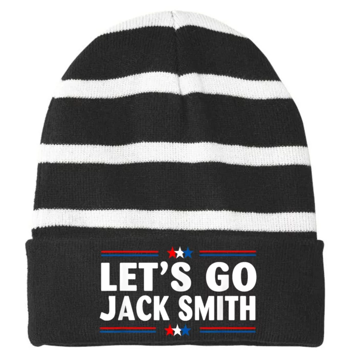 LETS GO JACK SMITH Jack Smith Striped Beanie with Solid Band