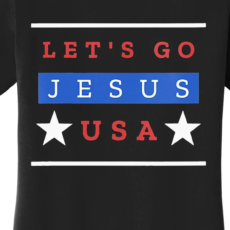 Lets Go Jesus. Spin On Lets Go Brandon. Spread Positivity Women's T-Shirt