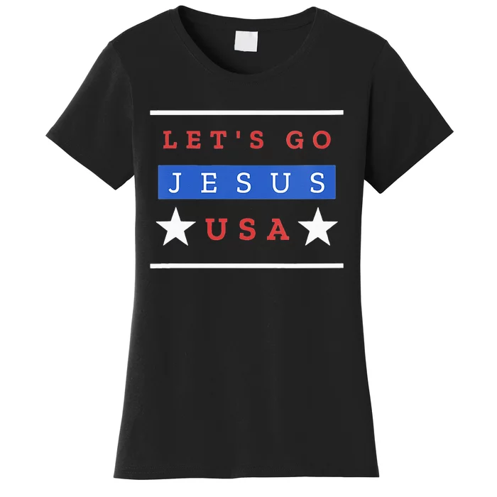 Lets Go Jesus. Spin On Lets Go Brandon. Spread Positivity Women's T-Shirt