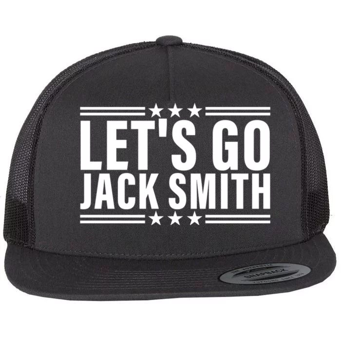 LETS GO JACK SMITH Jack Smith Flat Bill Trucker Hat