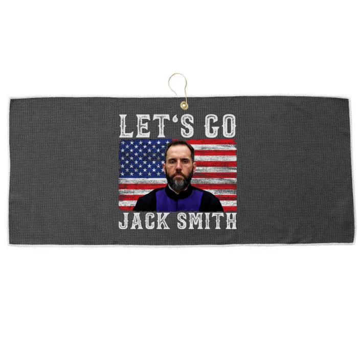 LETS GO JACK SMITH Jack Smith Large Microfiber Waffle Golf Towel