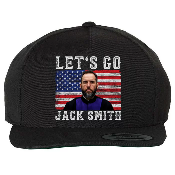 LETS GO JACK SMITH Jack Smith Wool Snapback Cap