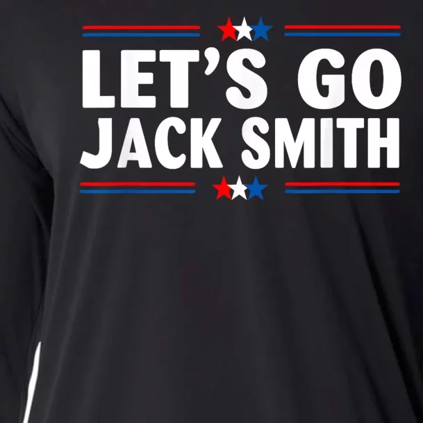 Lets Go Jack Smith For President USA Flag Cooling Performance Long Sleeve Crew