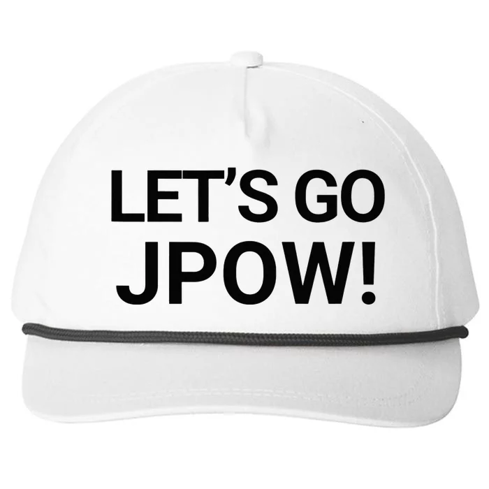 Let's go JPow! He is a good friend of Brandon Snapback Five-Panel Rope Hat