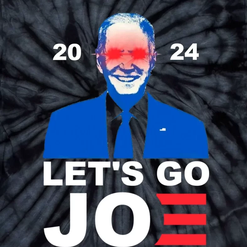 Let's Go Joe 2024 Biden Harris Re Election Tie-Dye T-Shirt