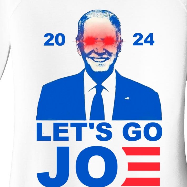 Let's Go Joe 2024 Biden Harris Re Election Women’s Perfect Tri Tunic