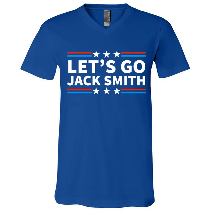 Lets Go Jack Smith V-Neck T-Shirt