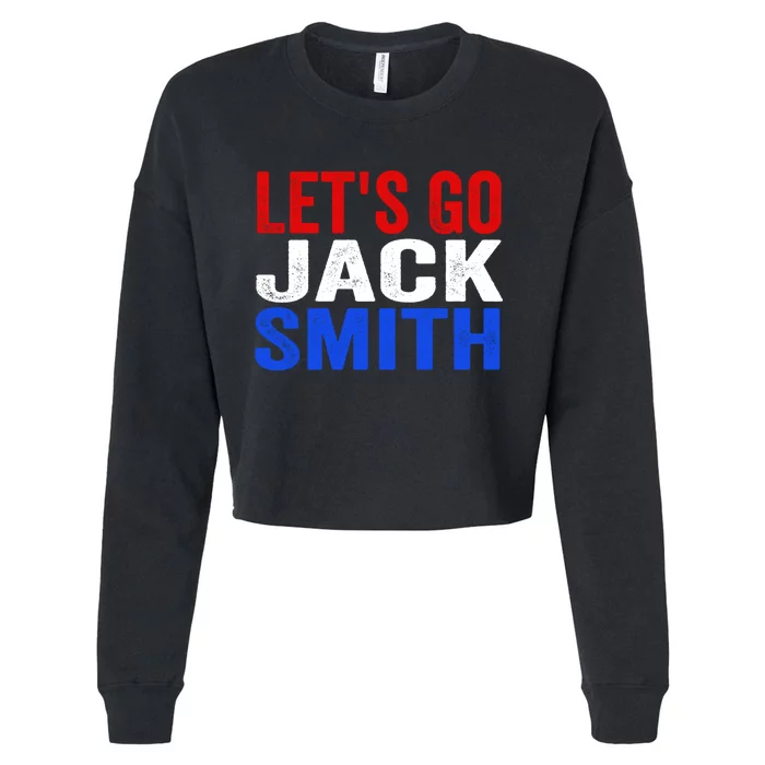 Lets Go Jack Smith Cropped Pullover Crew