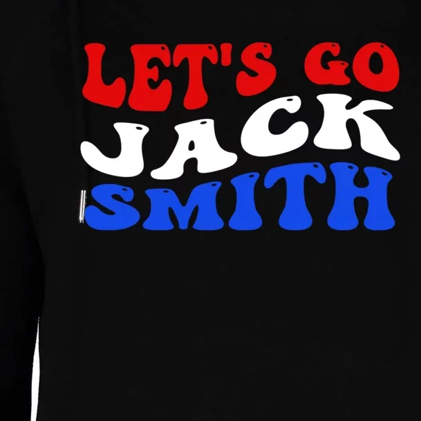 Lets Go Jack Smith Womens Funnel Neck Pullover Hood