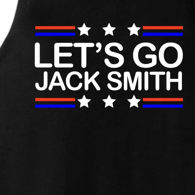 Lets Go Jack Smith For President Ladies Tri-Blend Wicking Tank