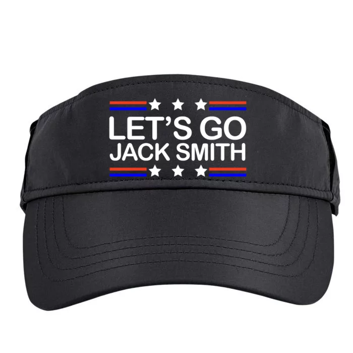 Lets Go Jack Smith For President Adult Drive Performance Visor