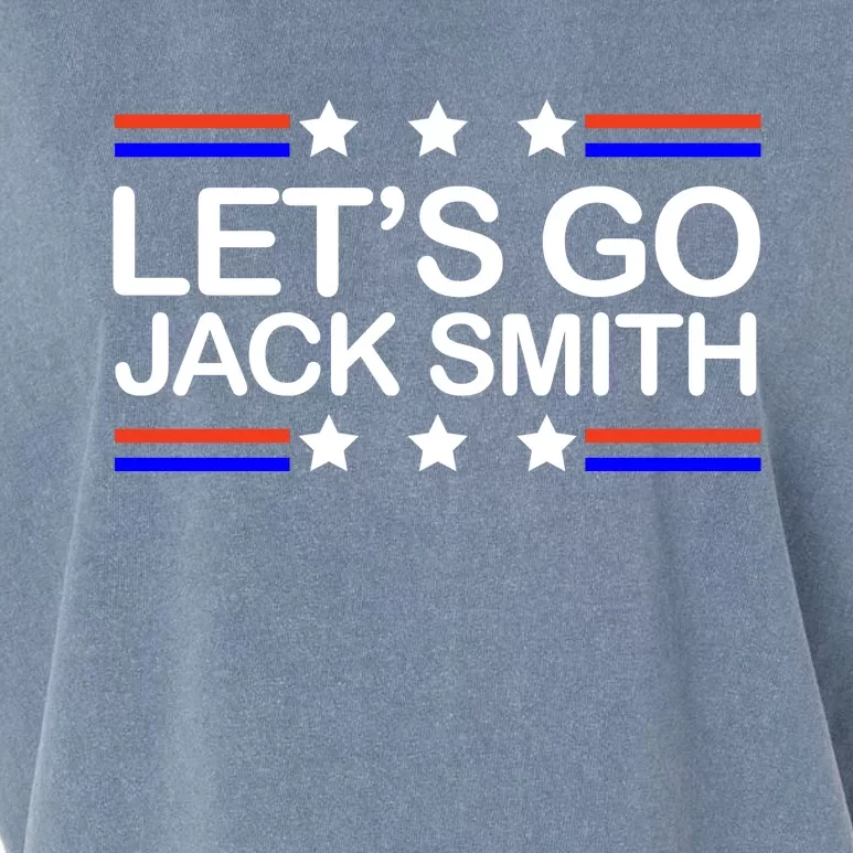 Lets Go Jack Smith For President Garment-Dyed Women's Muscle Tee