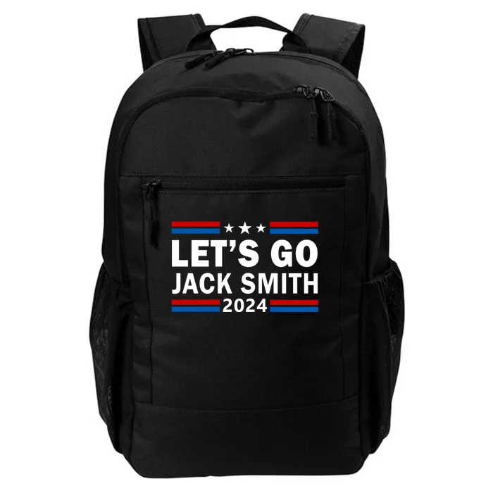 Lets Go Jack Smith For President Fun Summer USA Red Daily Commute Backpack