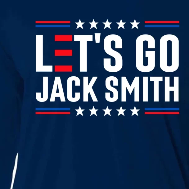 Lets Go Jack Smith For President Fun Summer USA Red Cooling Performance Long Sleeve Crew