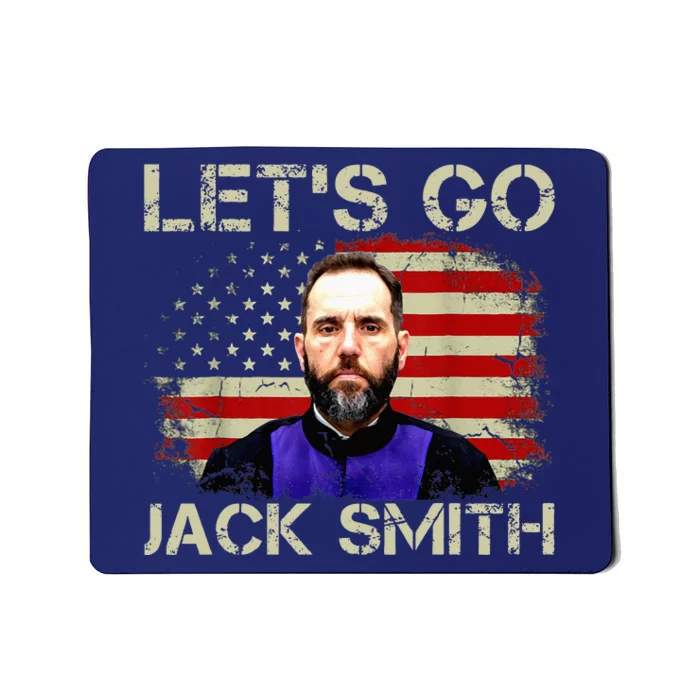 LETS GO JACK SMITH American Flag Summer Mousepad