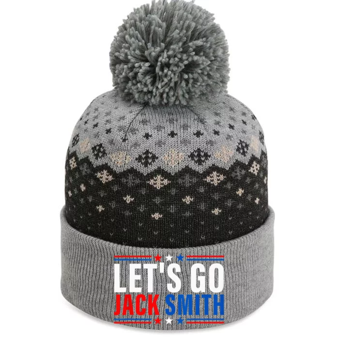 LETS GO JACK SMITH Jack Smith The Baniff Cuffed Pom Beanie