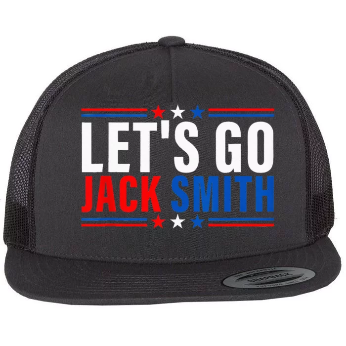 LETS GO JACK SMITH Jack Smith Flat Bill Trucker Hat