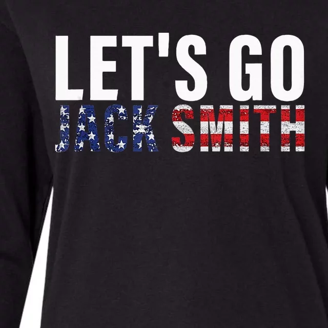 Lets Go Jack Smith Womens Cotton Relaxed Long Sleeve T-Shirt