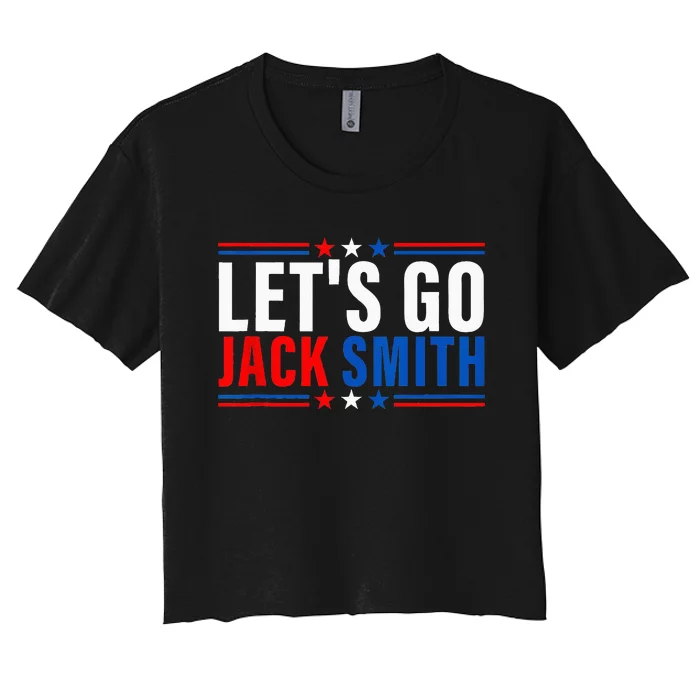 LETS GO JACK SMITH Jack Smith Women's Crop Top Tee