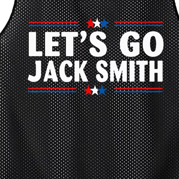 LETS GO JACK SMITH Mesh Reversible Basketball Jersey Tank