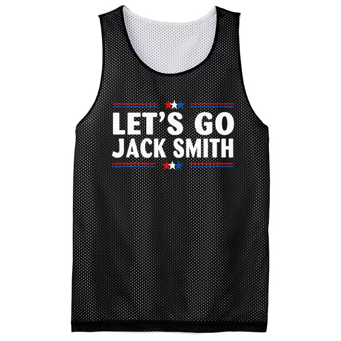 LETS GO JACK SMITH Mesh Reversible Basketball Jersey Tank