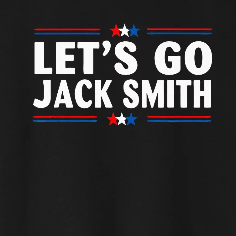 LETS GO JACK SMITH Women's Crop Top Tee