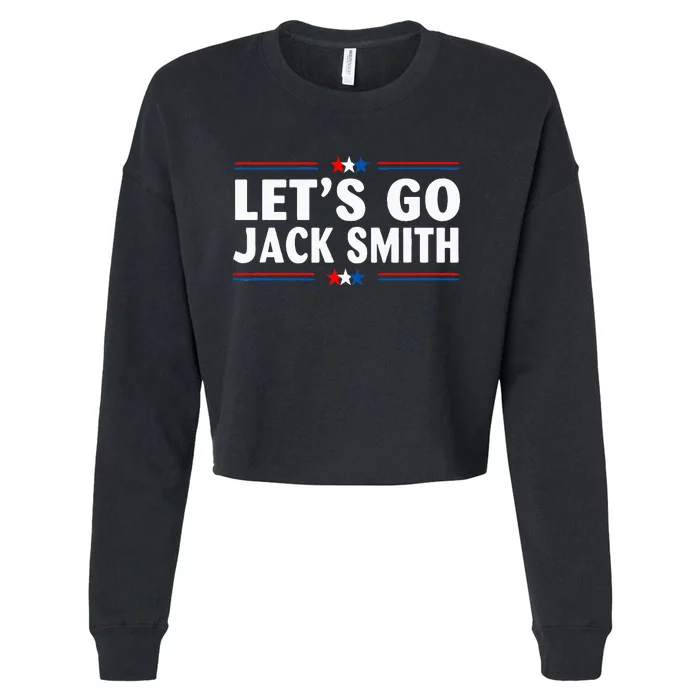 LETS GO JACK SMITH Cropped Pullover Crew