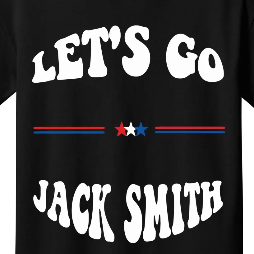 LETS GO JACK SMITH Kids T-Shirt