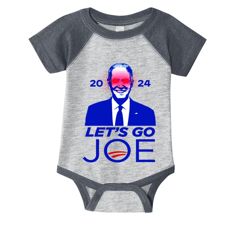 Let's Go Joe 2024 Biden Harris Re Election Infant Baby Jersey Bodysuit ...