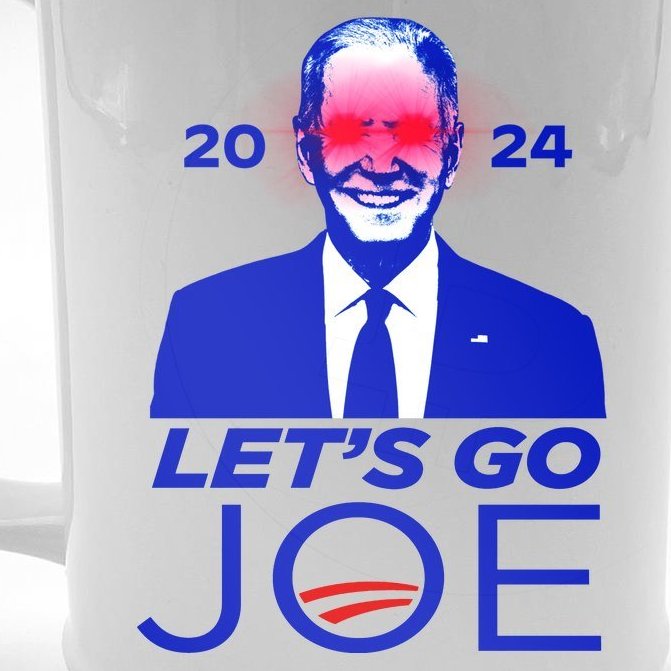 Let's Go Joe 2024 Biden Harris Re Election Beer Stein TeeShirtPalace